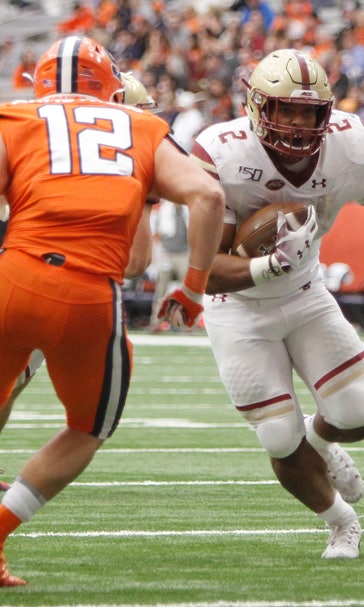 Boston College beats Syracuse 58-27